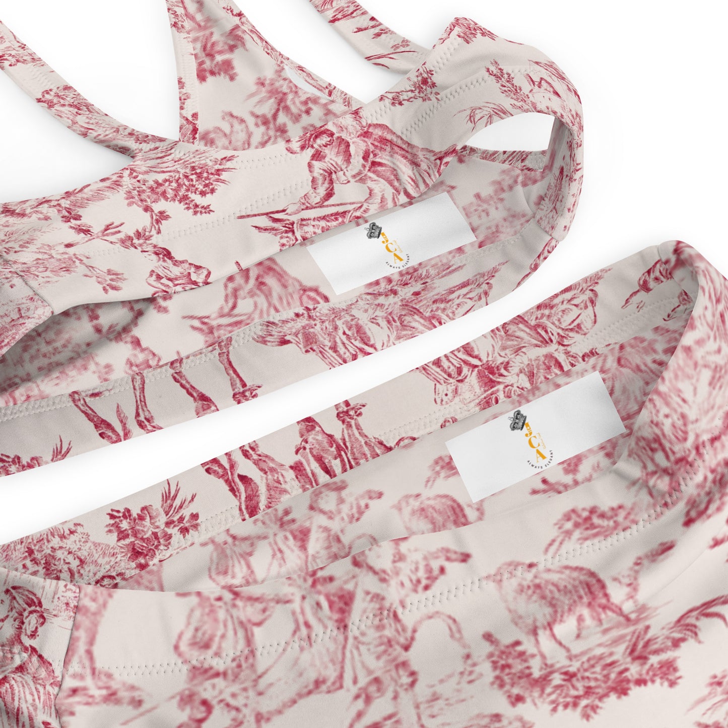 Jhanka Marina Summit - Recycled high-waisted bikini