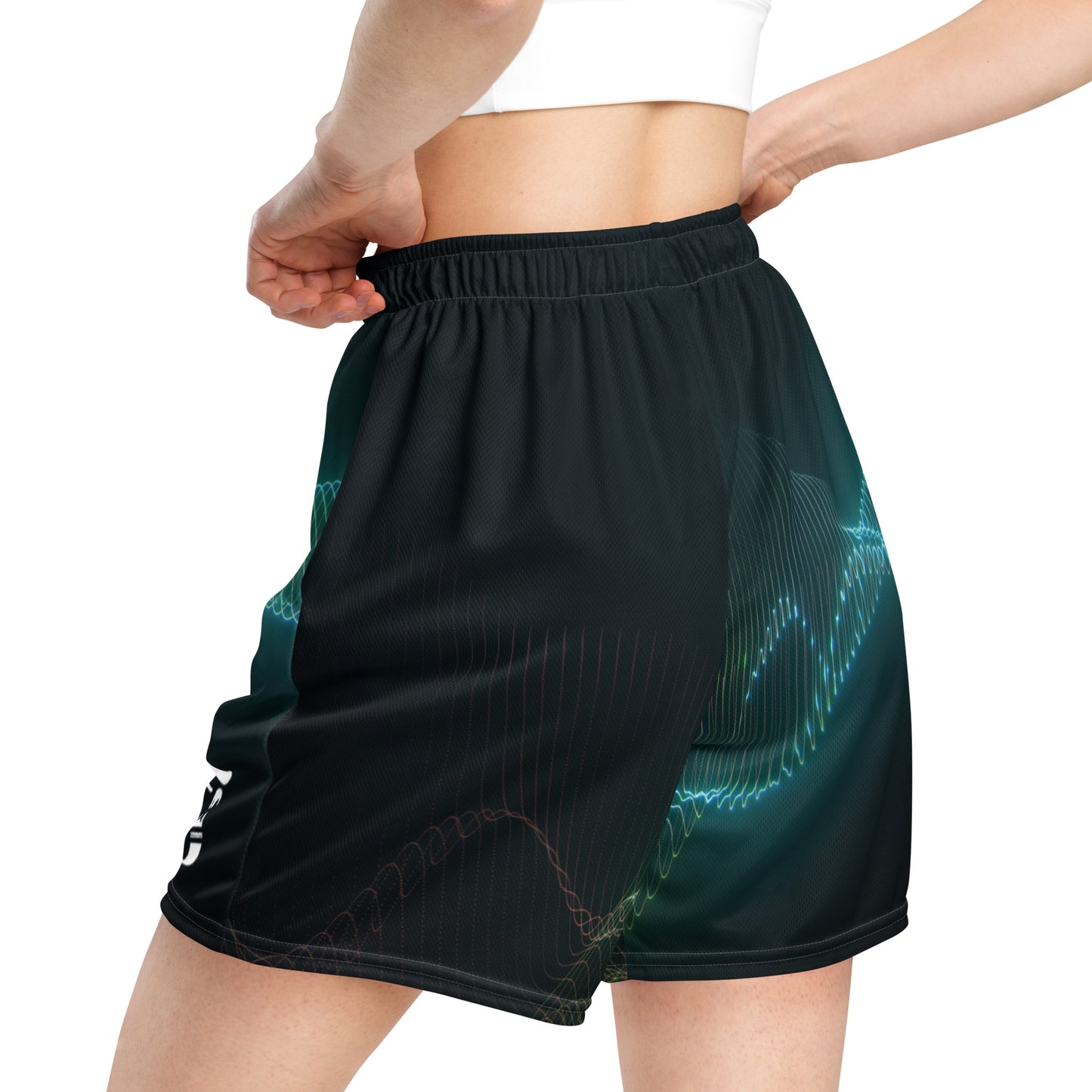 Jhanka Jyotiix - mesh shorts