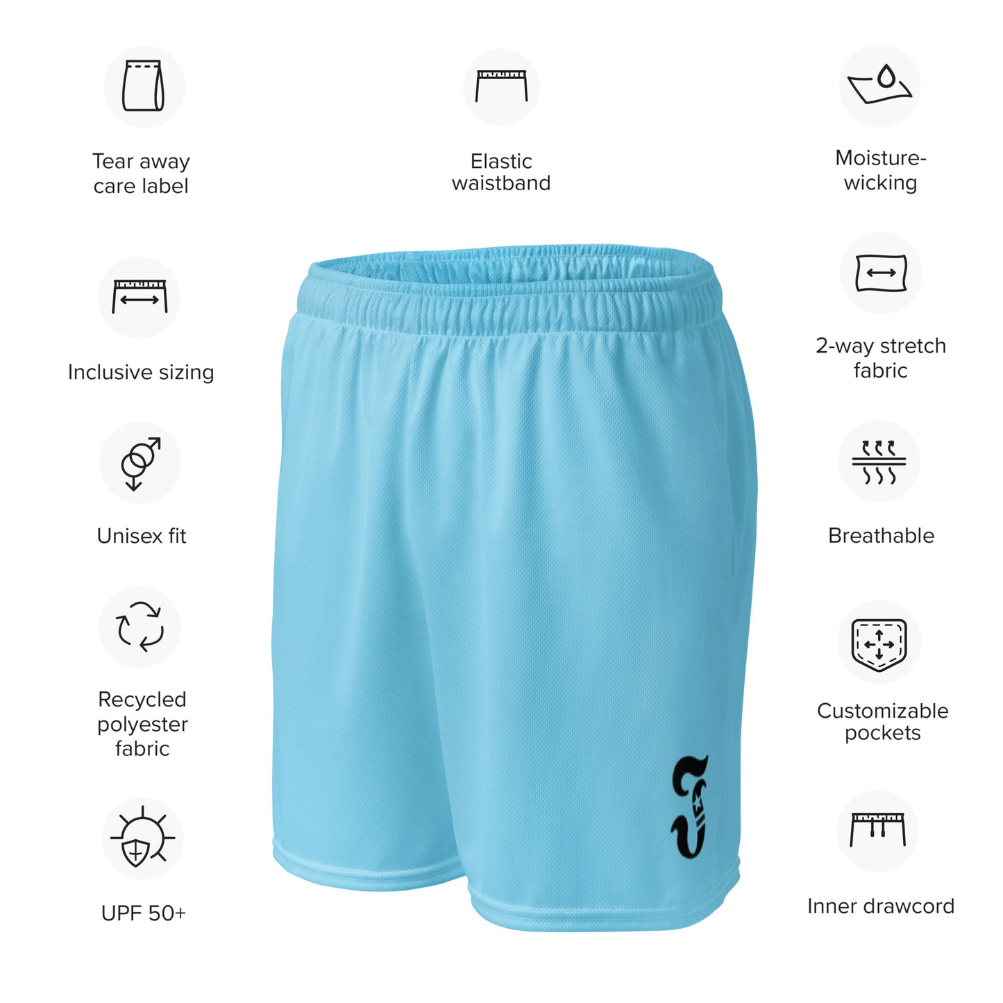 Jhanka Jylux - mesh shorts