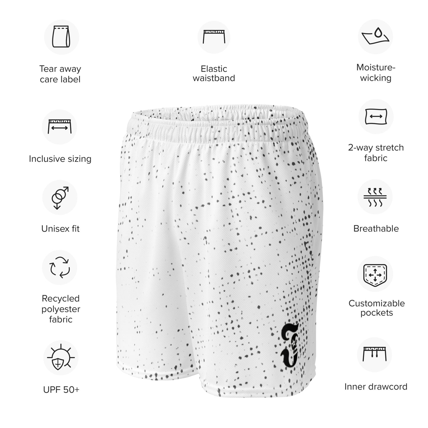 Jhanka Jyntech - mesh shorts