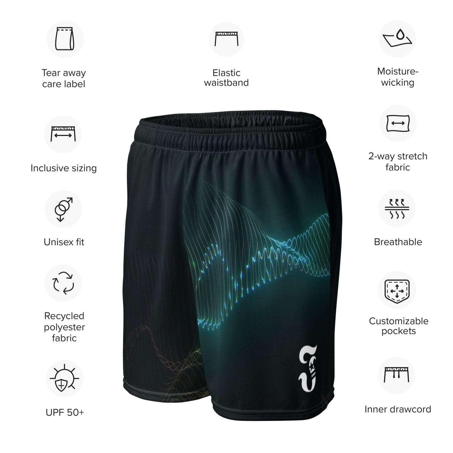 Jhanka Jyotiix - mesh shorts