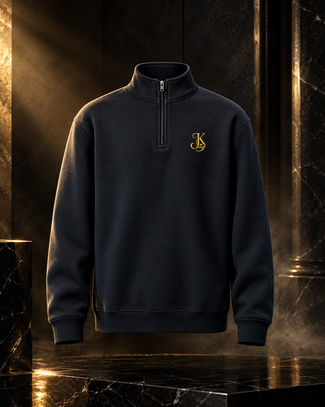 Jhanka Apex Quarter Zip Sweatshirt