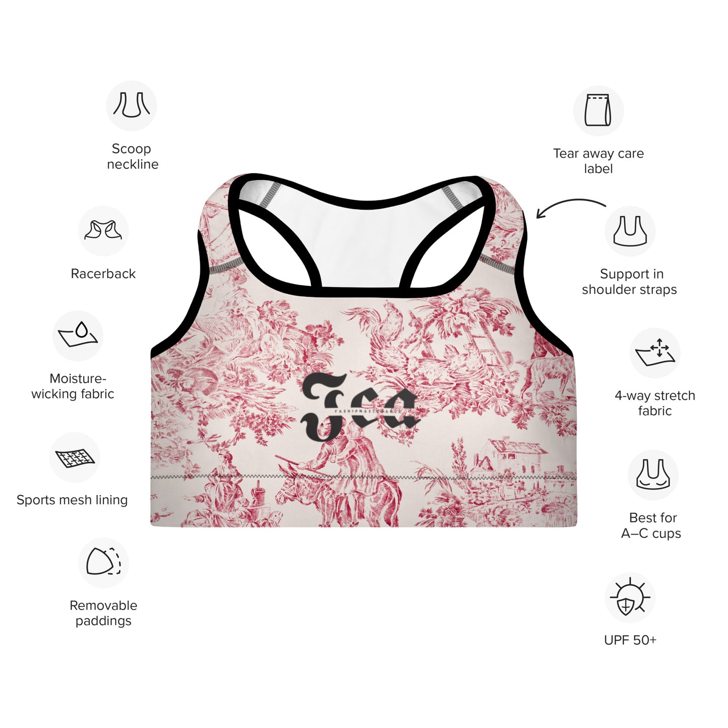 ActiveFlex Sports Bra - Padded Sports Bra