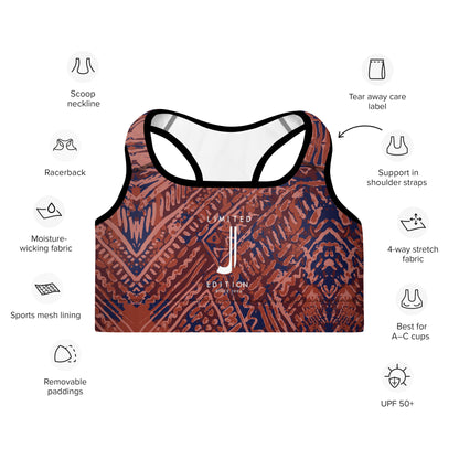 SpeedFlex Sports Bra - Padded Sports Bra