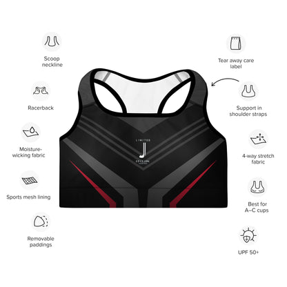 FlexiCool Sports Bra - Padded Sports Bra