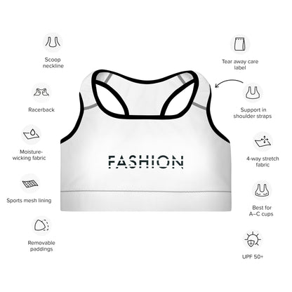 FlexiSupport Sports Bra - Padded Sports Bra