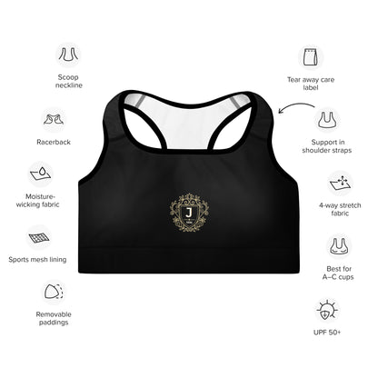 FitFlow Sports Bra - Padded Sports Bra