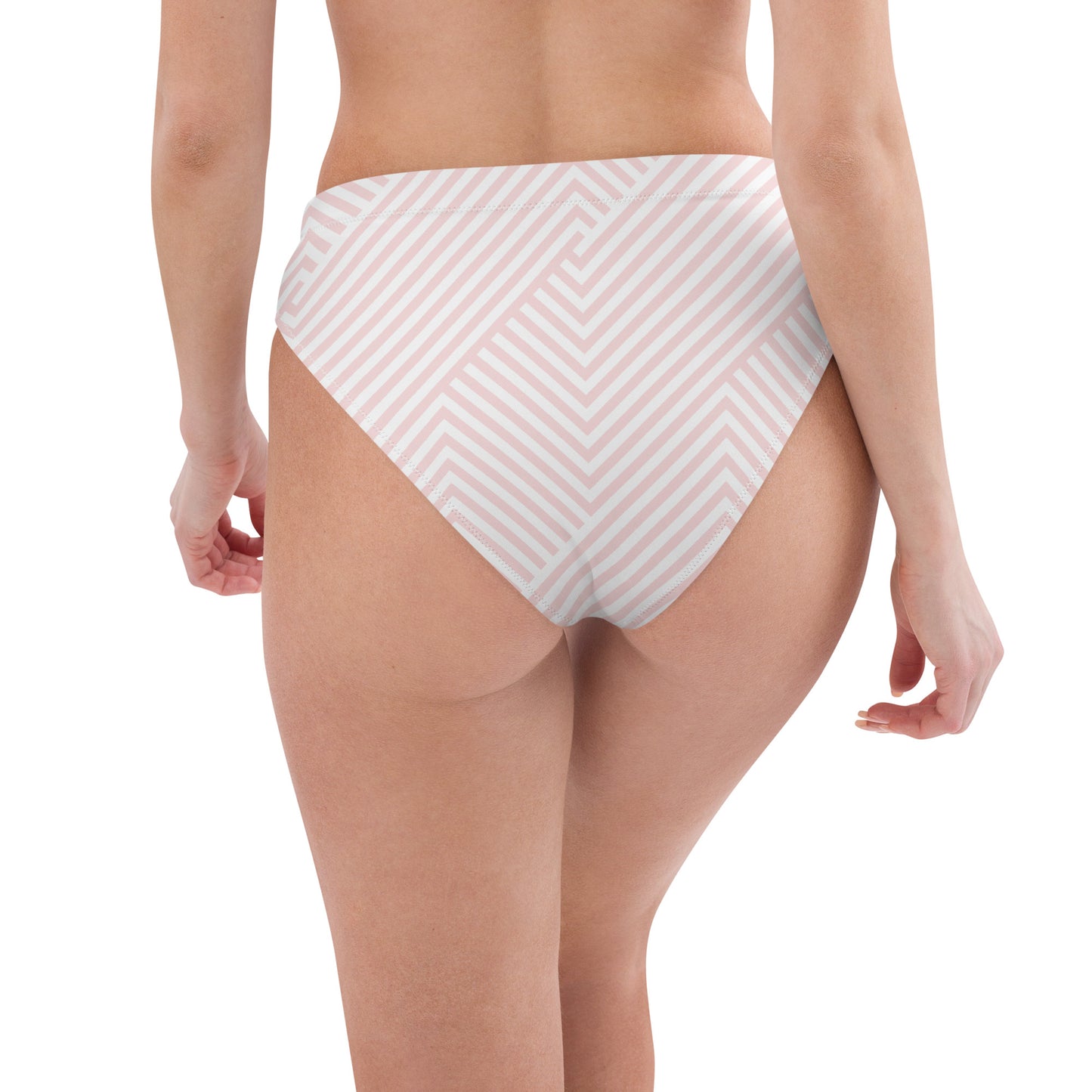 Serenity Shores Button Bikini - Recycled high-waisted bikini bottom