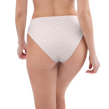 Serenity Shores Button Bikini - Recycled high-waisted bikini bottom