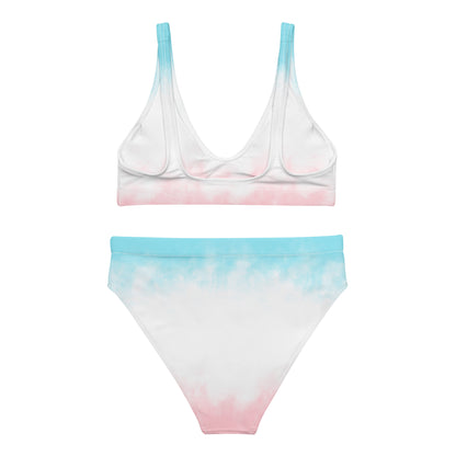 Jhanka Zenith Mirage Cove - Recycled high-waisted bikini