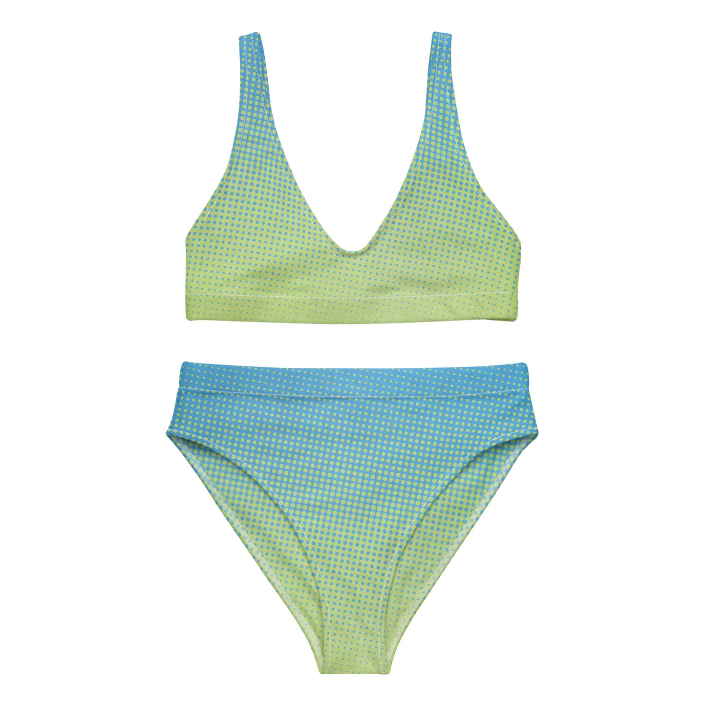 Jhanka Zenith Oasis - Recycled high-waisted bikini