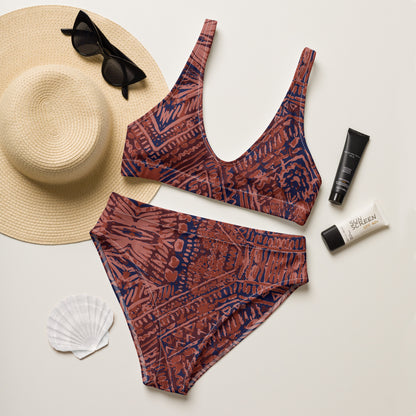 Jhanka Summit Oasis - Recycled high-waisted bikini