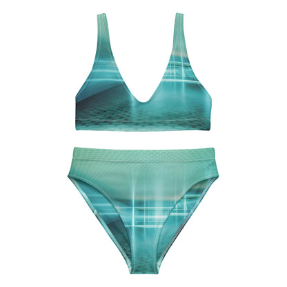 Jhanka Radiance Lagoon - Recycled high-waisted bikini