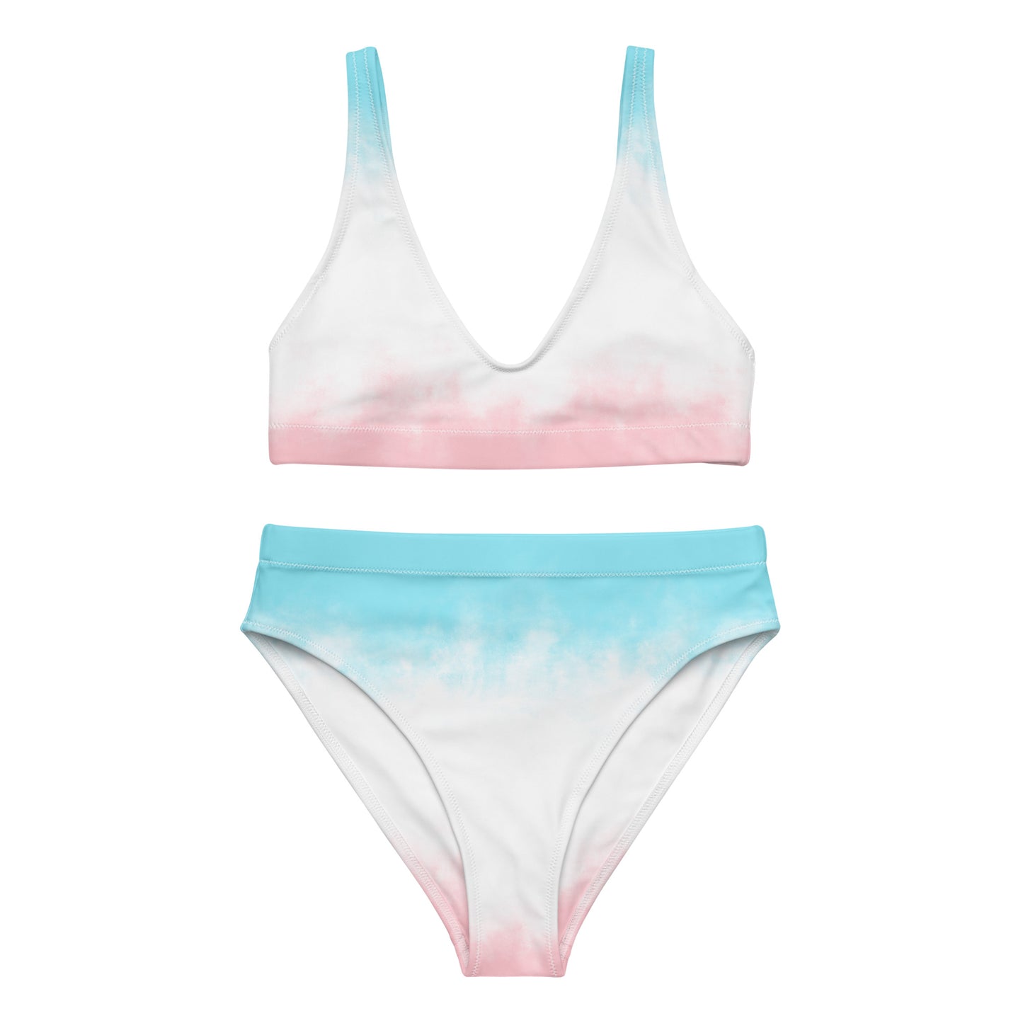 Jhanka Zenith Mirage Cove - Recycled high-waisted bikini