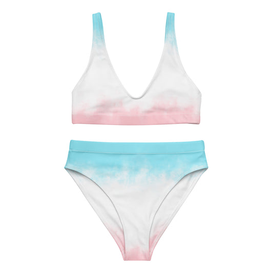 Jhanka Zenith Mirage Cove - Recycled high-waisted bikini