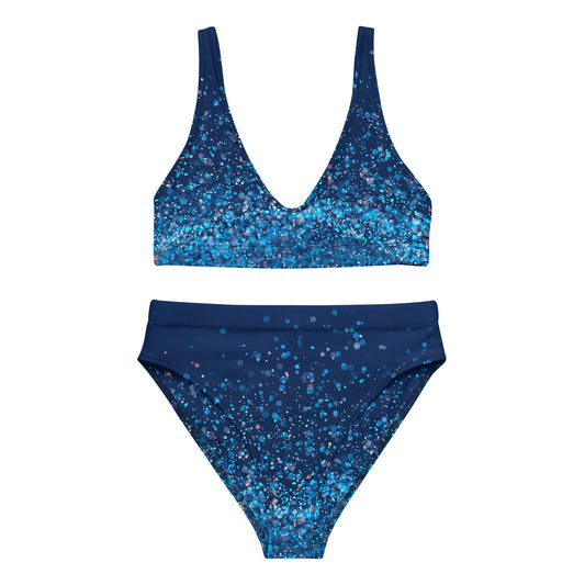 Jhanka Oasis Radiance Meridian - Recycled high-waisted bikini