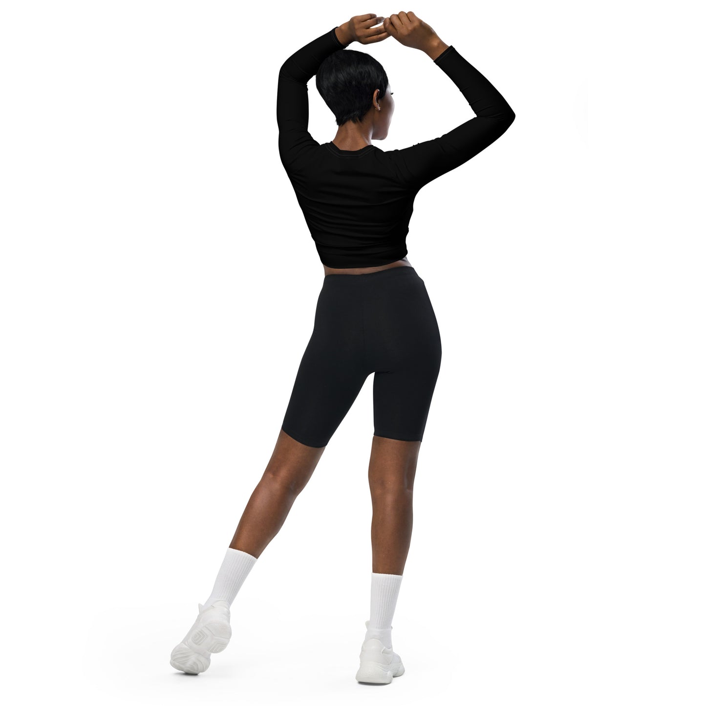 Jhanka FitFlair - Recycled long-sleeve crop top