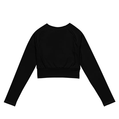 Jhanka FitFlair - Recycled long-sleeve crop top