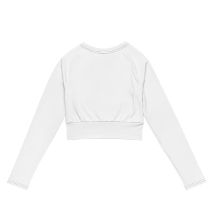 Jhanka SleekSport - Recycled long-sleeve crop top