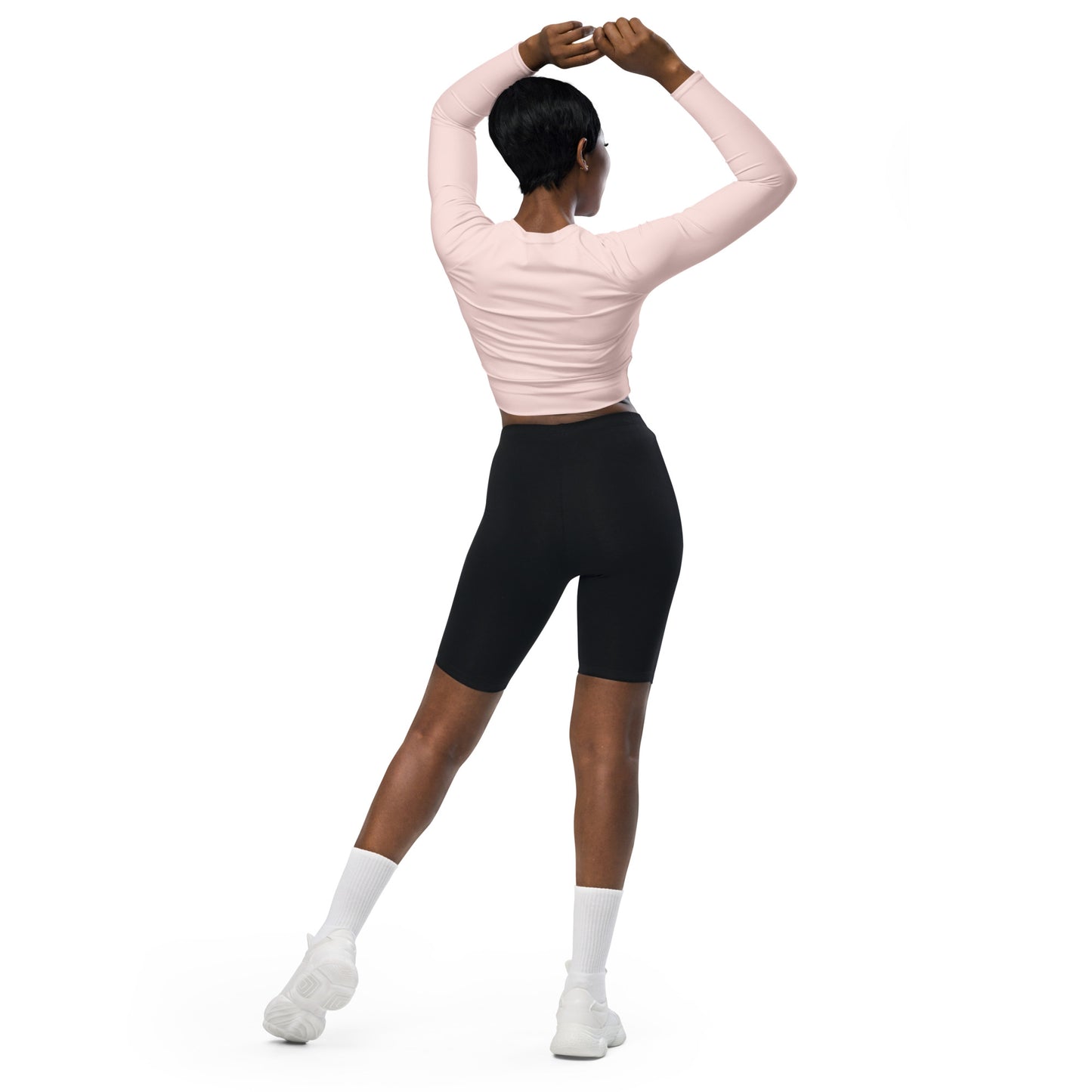 Jhanka CropTopCouture - Recycled long-sleeve crop top