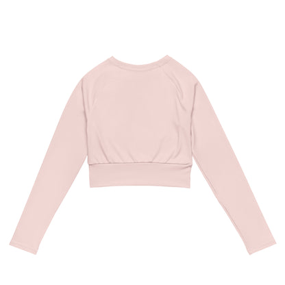 Jhanka CropTopCouture - Recycled long-sleeve crop top