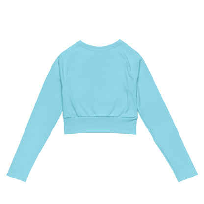 Jhanka FierceFitness - Recycled long-sleeve crop top