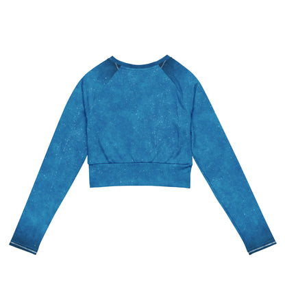 Jhanka FitnessFashionista - Recycled long-sleeve crop top