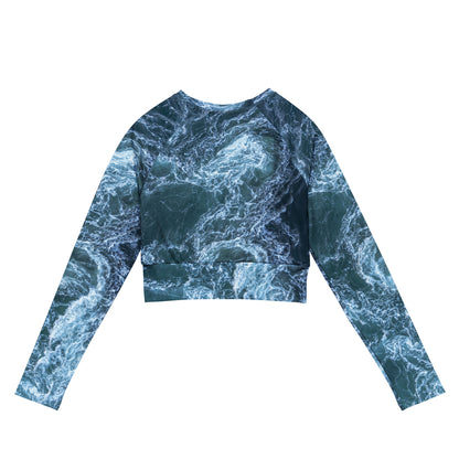 Jhanka ChicCropTop - Recycled long-sleeve crop top