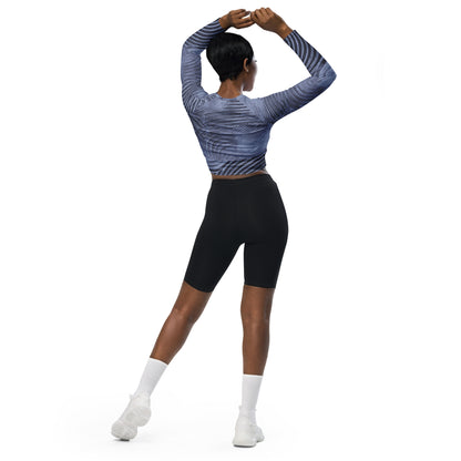 Jhanka FitnessFatale - Recycled long-sleeve crop top