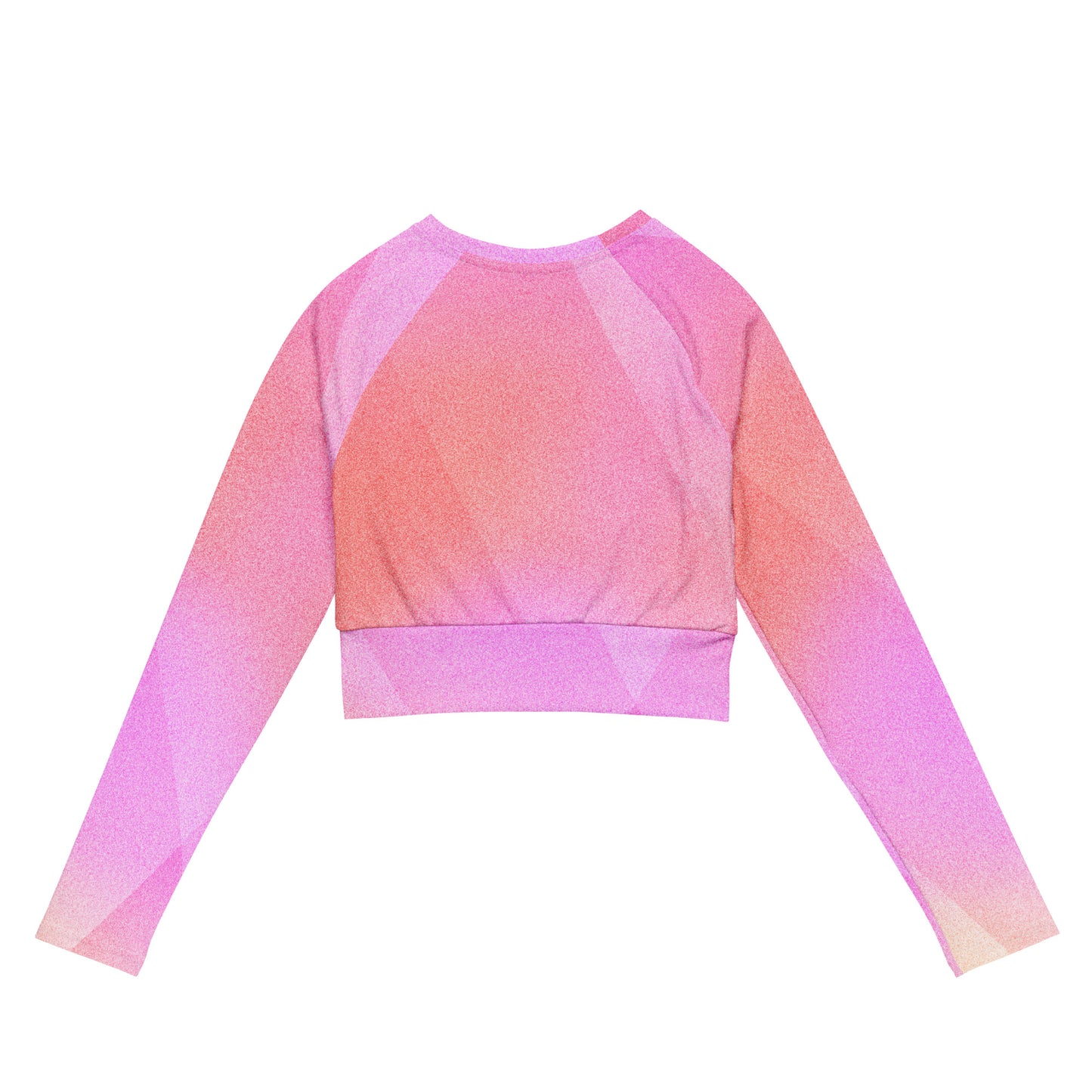 Jhanka SleekAndSexy - Recycled long-sleeve crop top