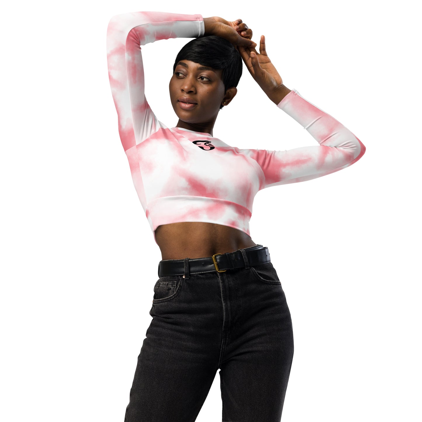 Jhanka LongAndLean - Recycled long-sleeve crop top