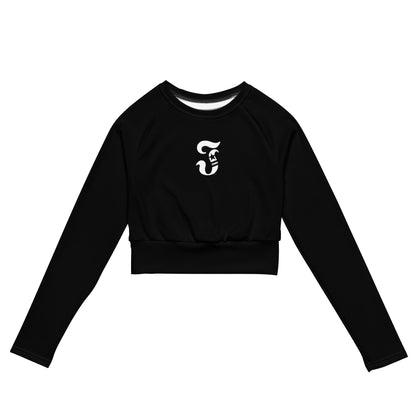 Jhanka FitFlair - Recycled long-sleeve crop top