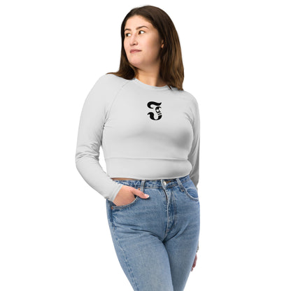 Jhanka CropItUp - Recycled long-sleeve crop top