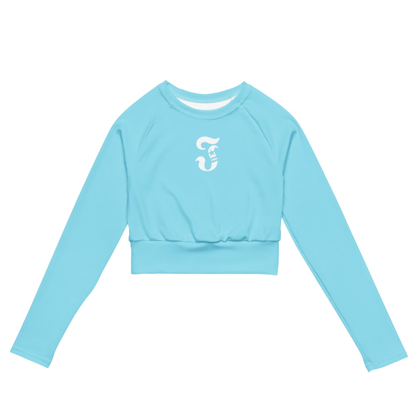 Jhanka FierceFitness - Recycled long-sleeve crop top