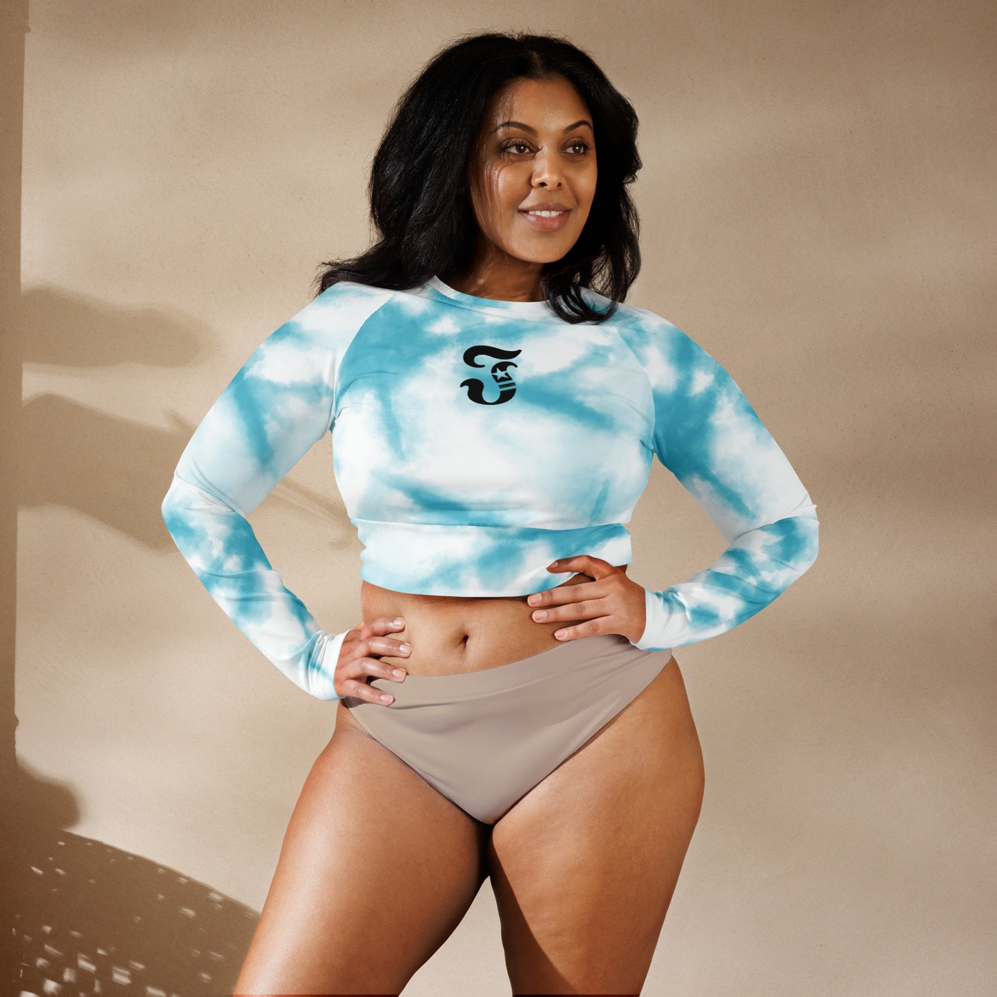 Jhanka SleeveItLike - Recycled long-sleeve crop top