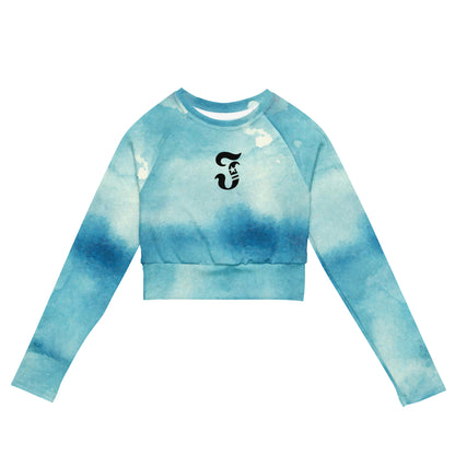 Jhanka CropAndConquer - Recycled long-sleeve crop top