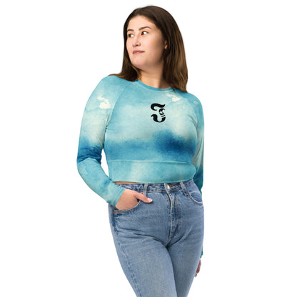 Jhanka CropAndConquer - Recycled long-sleeve crop top