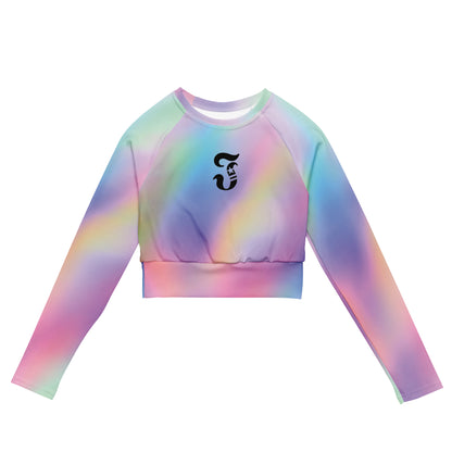 Jhanka CropTopCraze - Recycled long-sleeve crop top