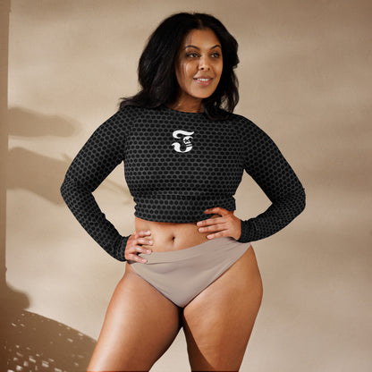 Jhanka FitnessFashionista - Recycled long-sleeve crop top