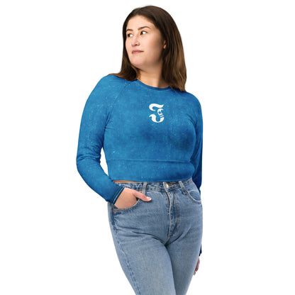 Jhanka FitnessFashionista - Recycled long-sleeve crop top