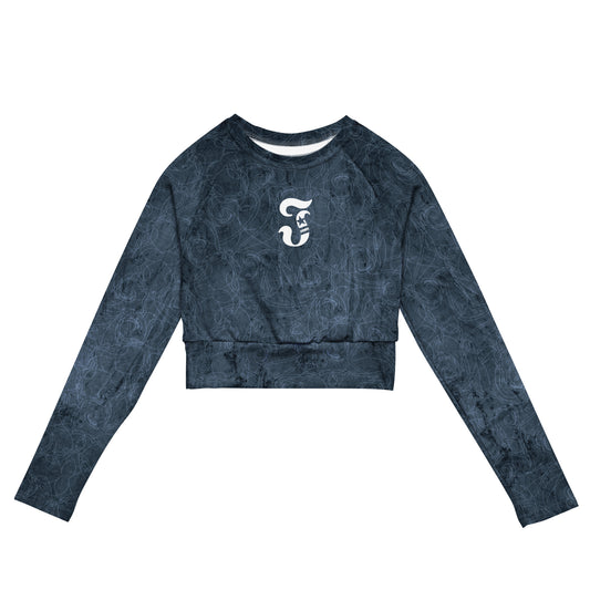 Jhanka CropTopCutie - Recycled long-sleeve crop top