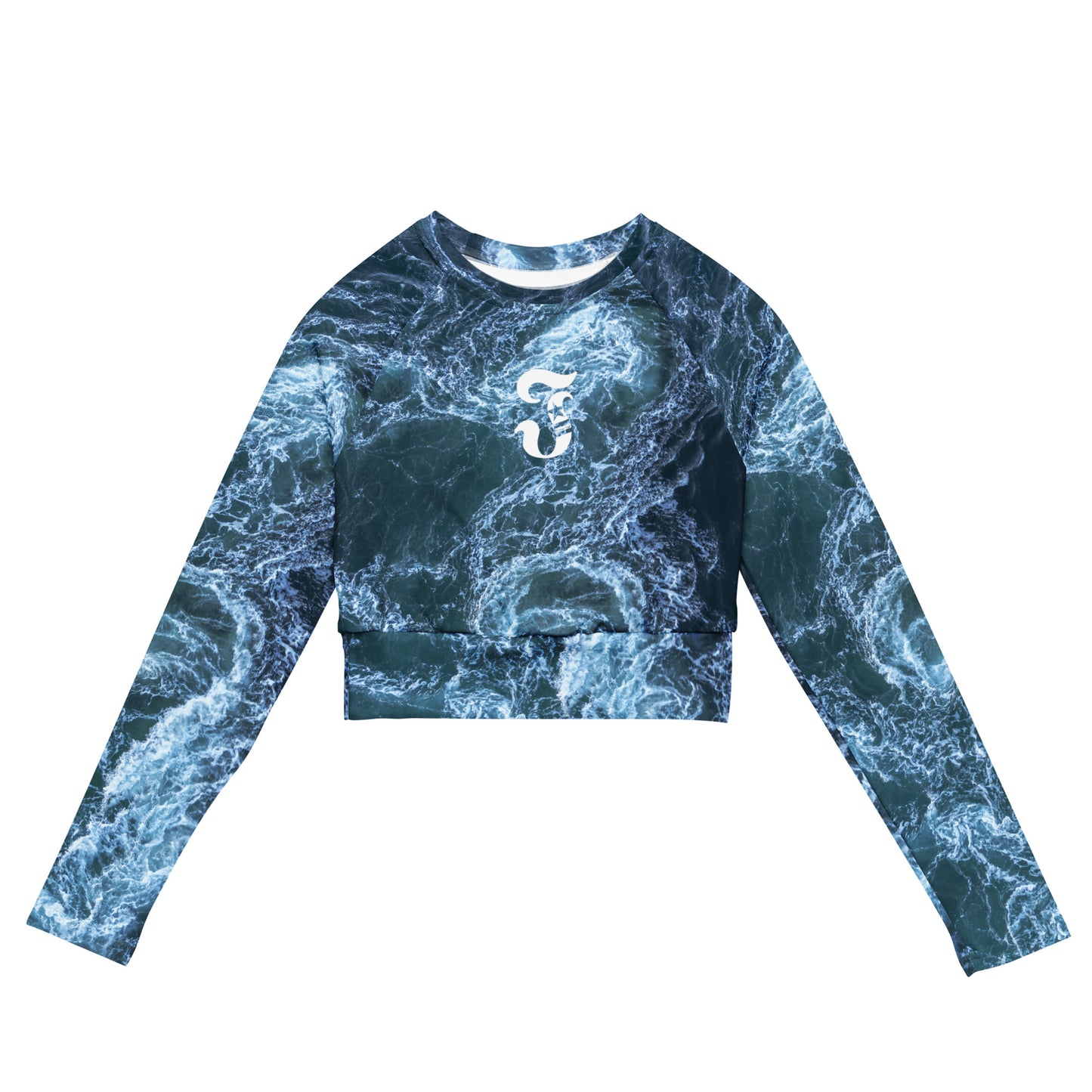 Jhanka ChicCropTop - Recycled long-sleeve crop top