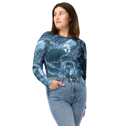 Jhanka ChicCropTop - Recycled long-sleeve crop top