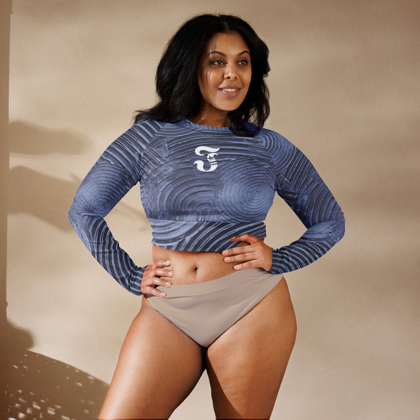 Jhanka FitnessFatale - Recycled long-sleeve crop top