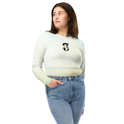 Jhanka CropTopCharming - Recycled long-sleeve crop top