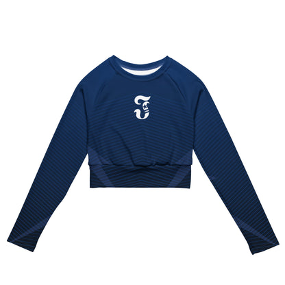 Jhanka LongSleeveGlam - Recycled long-sleeve crop top