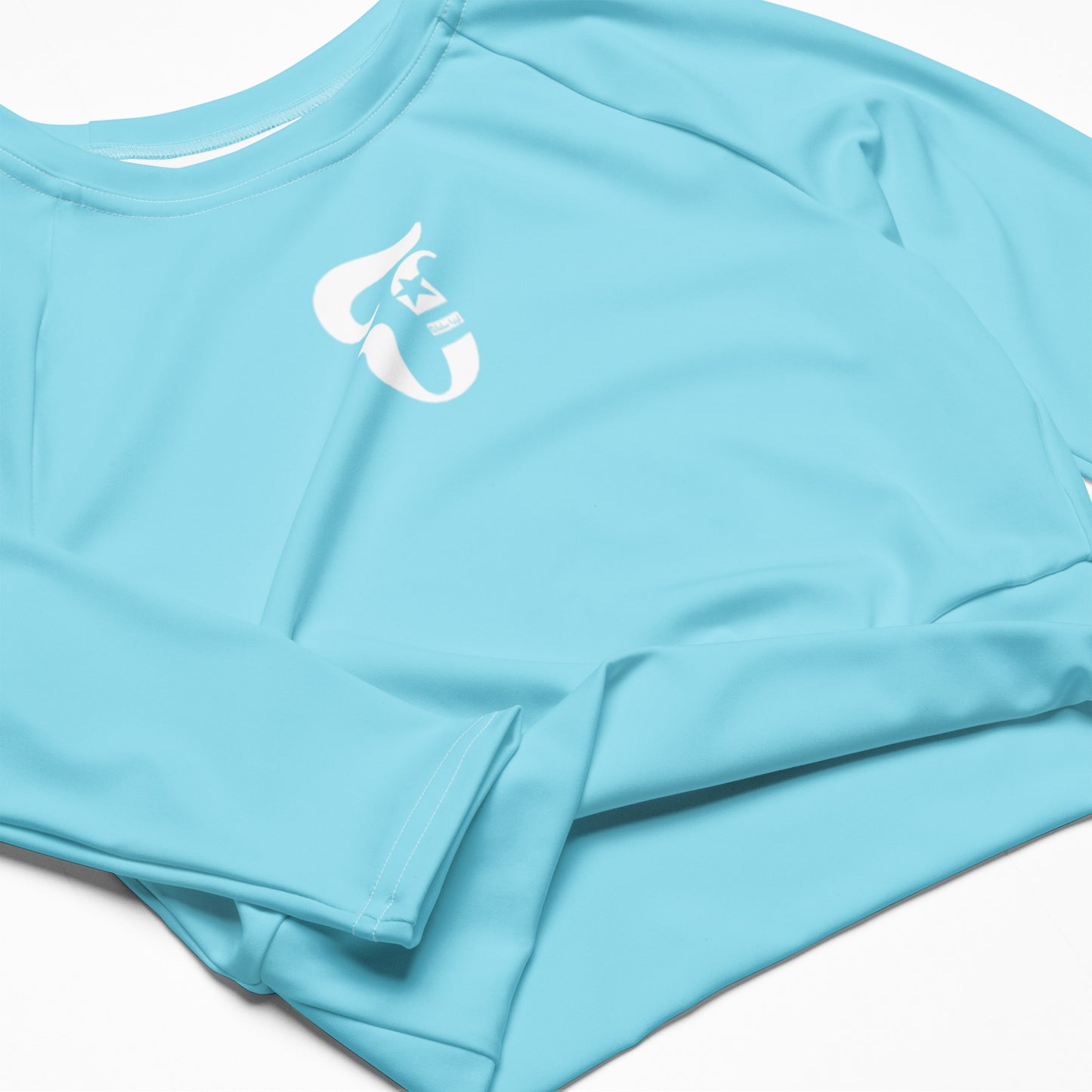 Jhanka FierceFitness - Recycled long-sleeve crop top