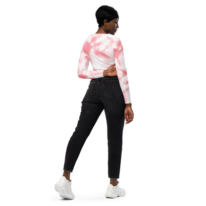 Jhanka LongAndLean - Recycled long-sleeve crop top