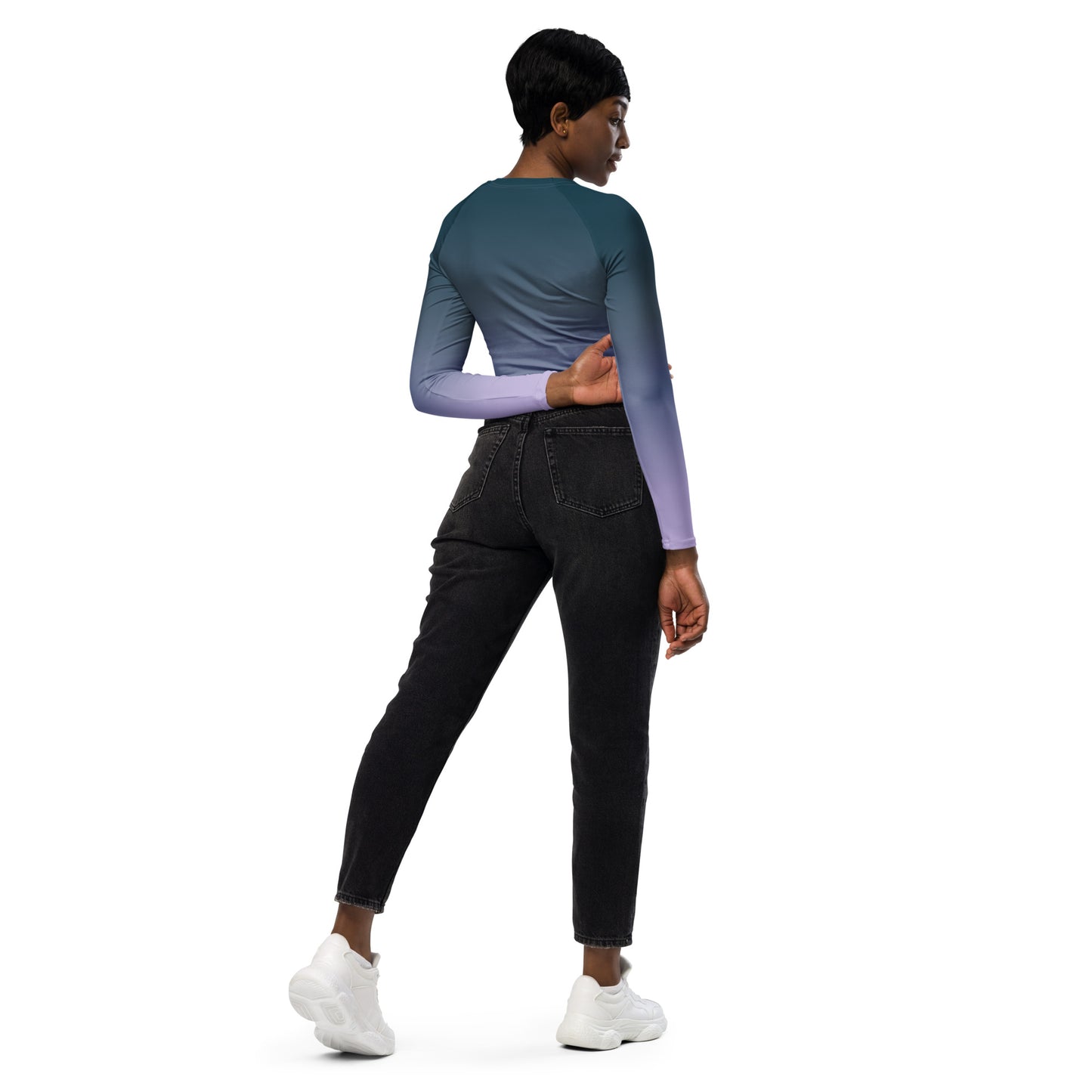 Jhanka CropTopChic - Recycled long-sleeve crop top