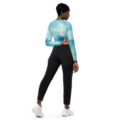 Jhanka CropAndConquer - Recycled long-sleeve crop top